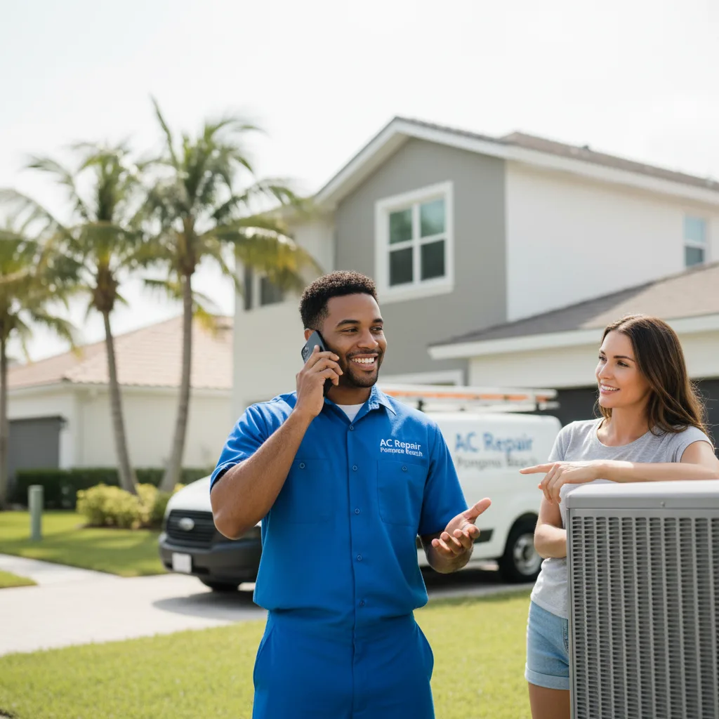 AC Repair Pompano Beach customer support in Bally